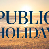 Public Holiday Monday 4th October 2021 NSW, SA, Labour Day) (QLD, Queen's Birthday)